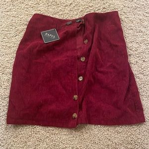 Red Zaful Skirt